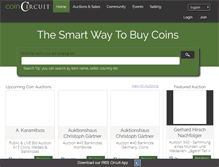 Tablet Screenshot of coincircuit.com
